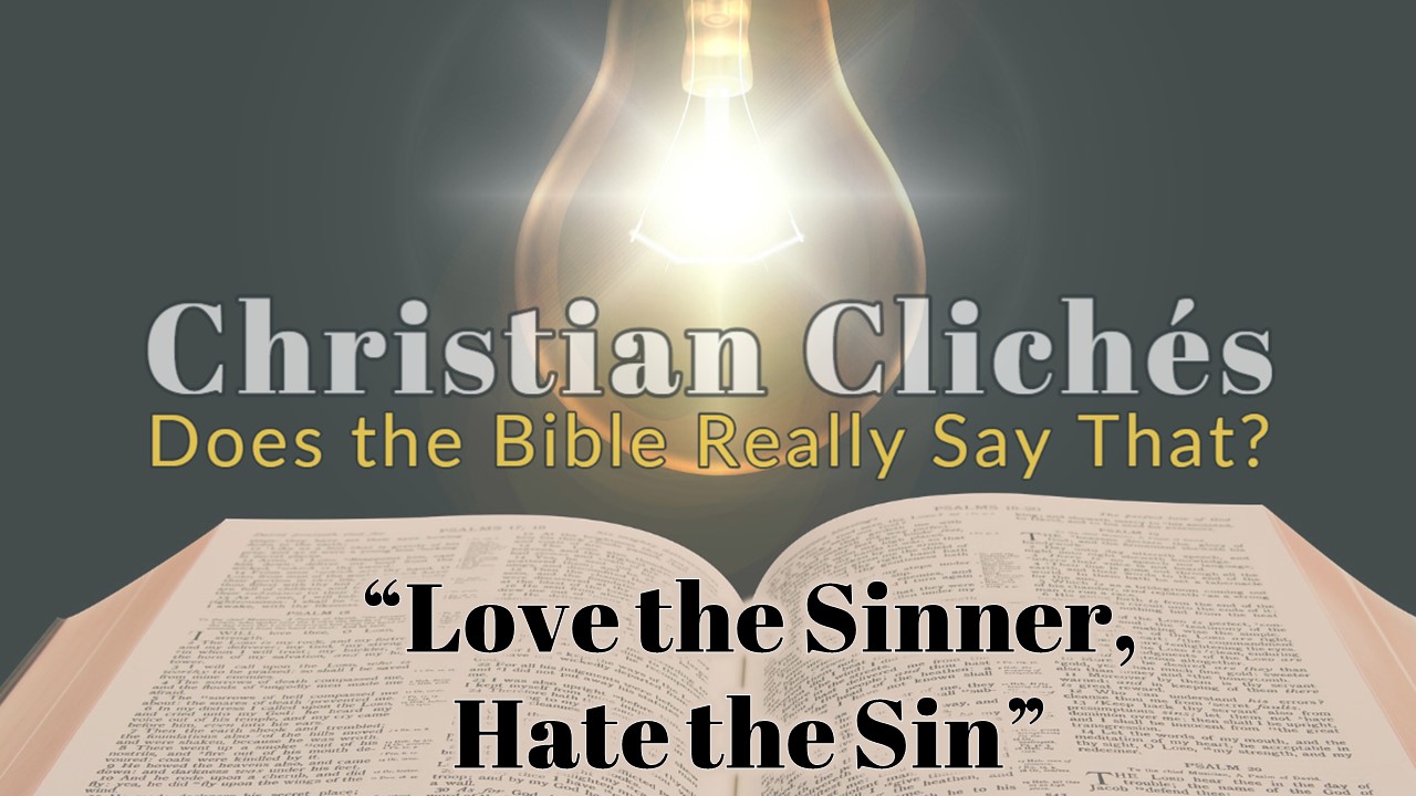 Christian Cliches Title Slide