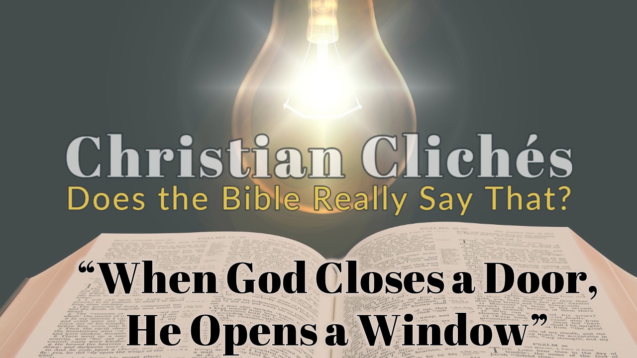 Christian Cliches Title Slide