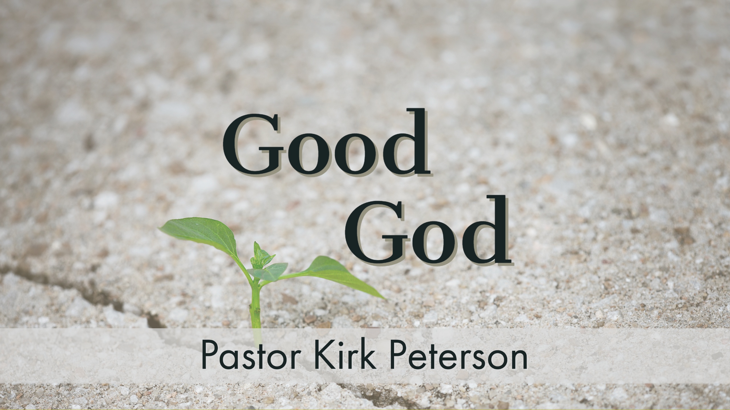 Sermon Series Title: You'll Get Through This