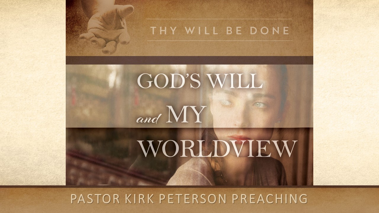 God's Will and My Worldview