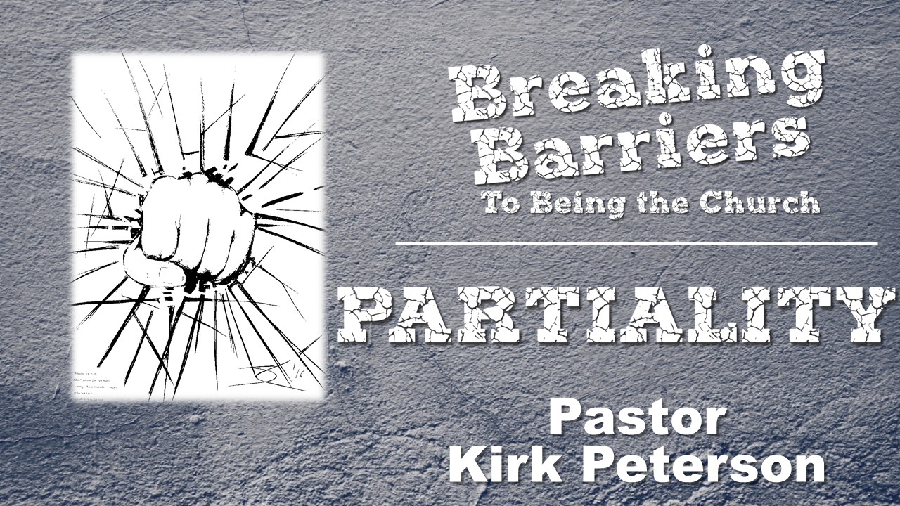 Breaking the Barrier of Partiality May 13, 2018