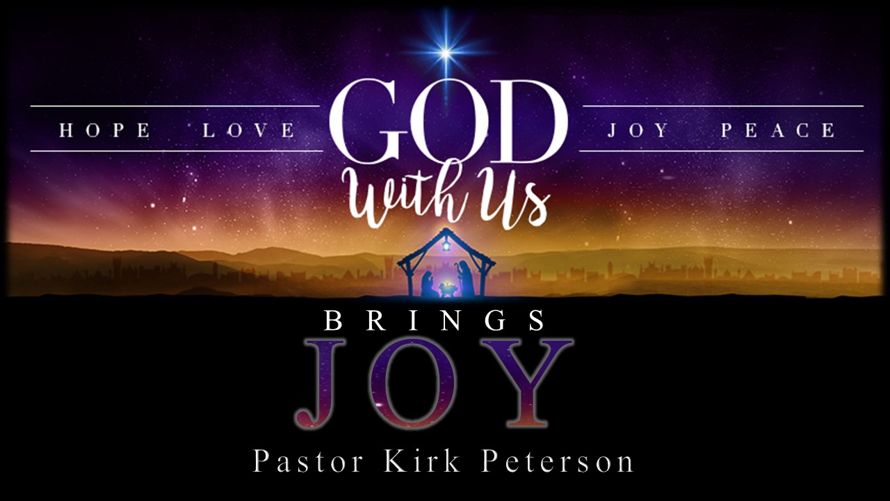 God With Us Brings Joy- Advent
