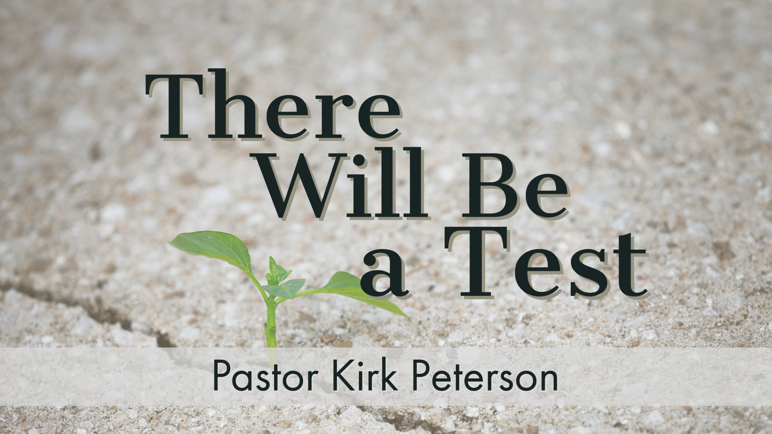 Sermon Series Title: You'll Get Through This