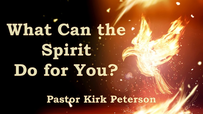 What Can the Spirit Do for You?