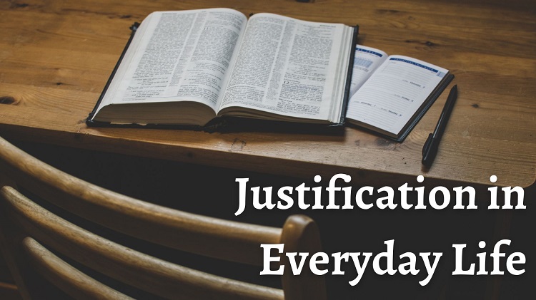 Scripture in Everyday Life Week 10: Aug 7 “Justification in Everyday Life”