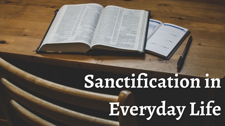 Scripture in Everyday Life Week 11: Aug 14 “Sanctification in Everyday Life”