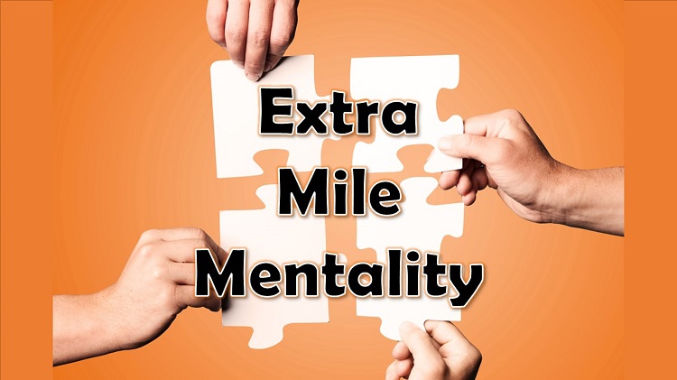 One at a Time Series Week 5: October 2 “Extra Mile Mentality”