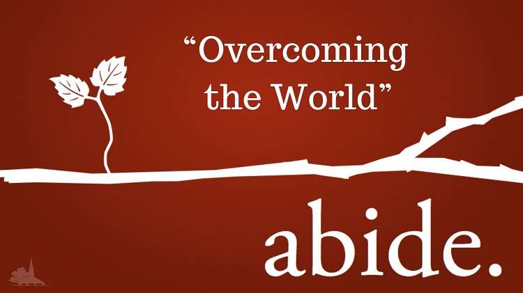 Abide Series Week 6 “Overcoming the World”
